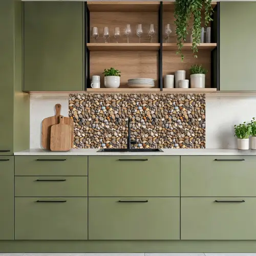 Licht - Stenen - Rust keuken achterwand 2 middel 871 -sfeer3