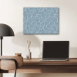 Organisch - Patroon - Blauw PET vilt klein 837 -sfeer5