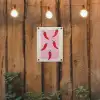 Pepers - Rood - Illustratie tuinposter los doek klein -sfeer1