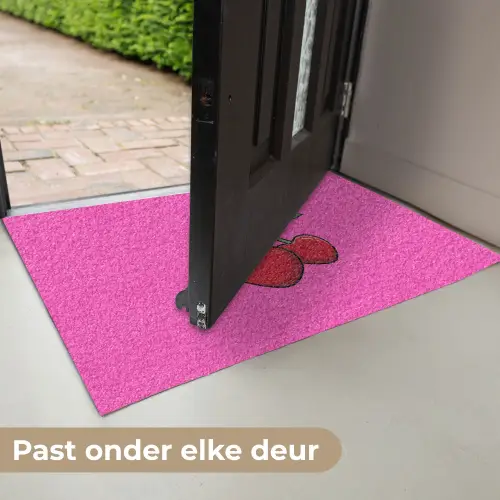 Kers - Roze - Fruit Deurmat klein -USP_NL