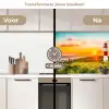 Vuurtoren - Natuur - Zon - Landschap - Gras - Strand - Zee keuken achterwand 2 middel -voor-na2_NL