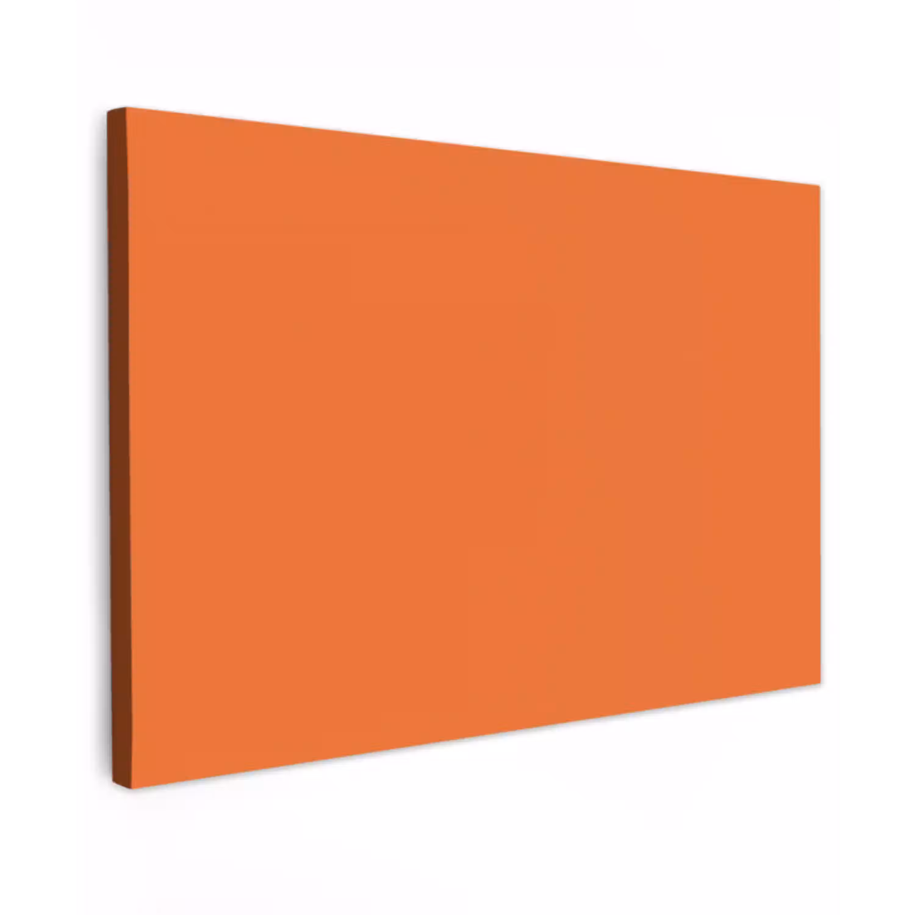Burnt - Sienna - Oranje Tuinposter op houten frame 2 cm dik klein 845 -3d