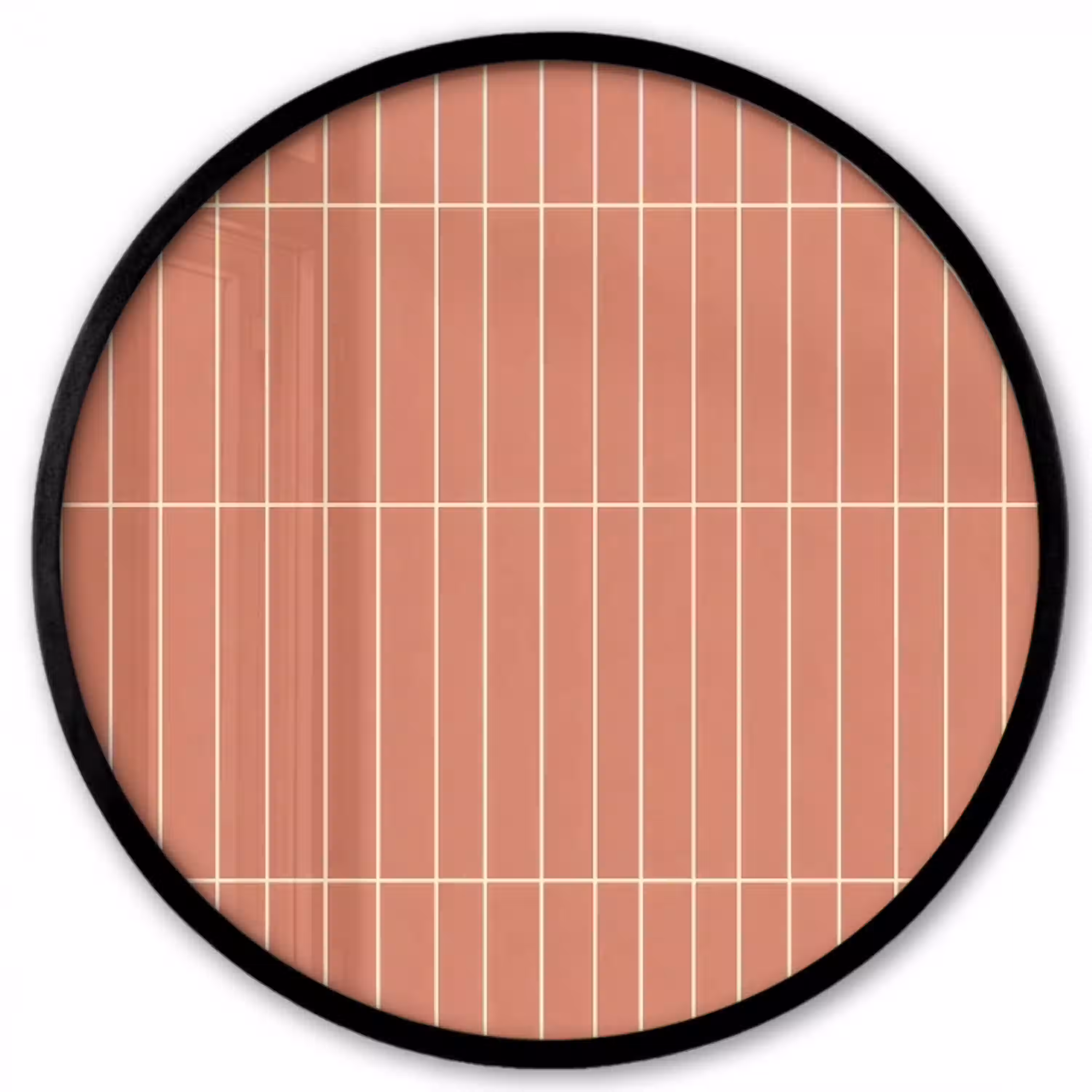 Patroon - Tegels - Terracotta Fotolijst rond zonder passe partout klein 856 -3d
