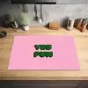 Yes fun - Groen - Roze Inductie beschermer vinyl 3mm klein -sfeer5