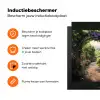 Doorkijk - Landschap - Bloemen - Tuinboog - Natuur Inductie beschermer vinyl 3mm middel -zzzzzzz-td-ups