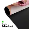 Vrouw - Roze - Wijn - Zonnebril Muismat XXL klein -sfeer2