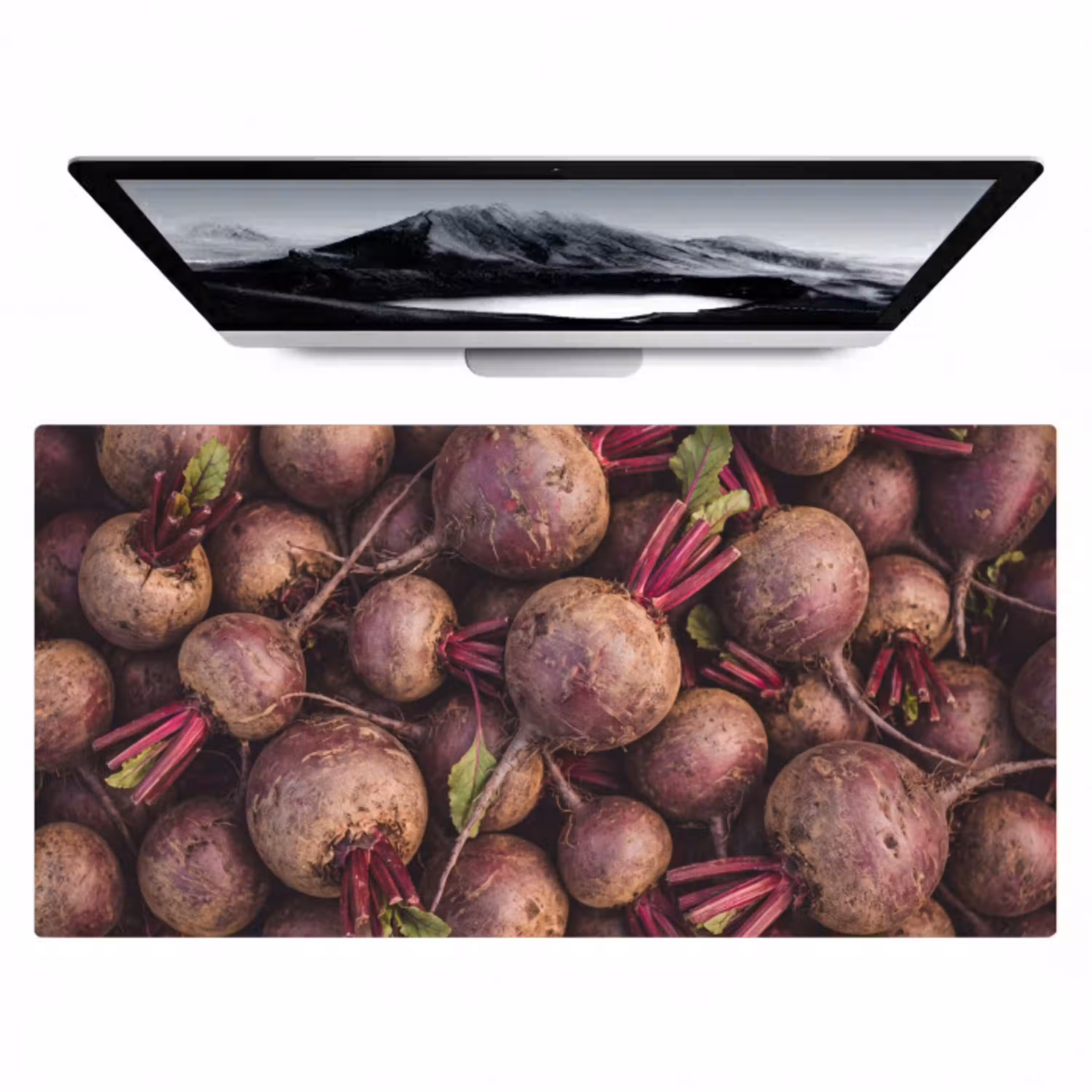 Groente - Rood - Natuur Muismat XXL klein -zzz3d