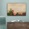 Rozen - Muur - Vintage canvas 2cm klein -sfeer4