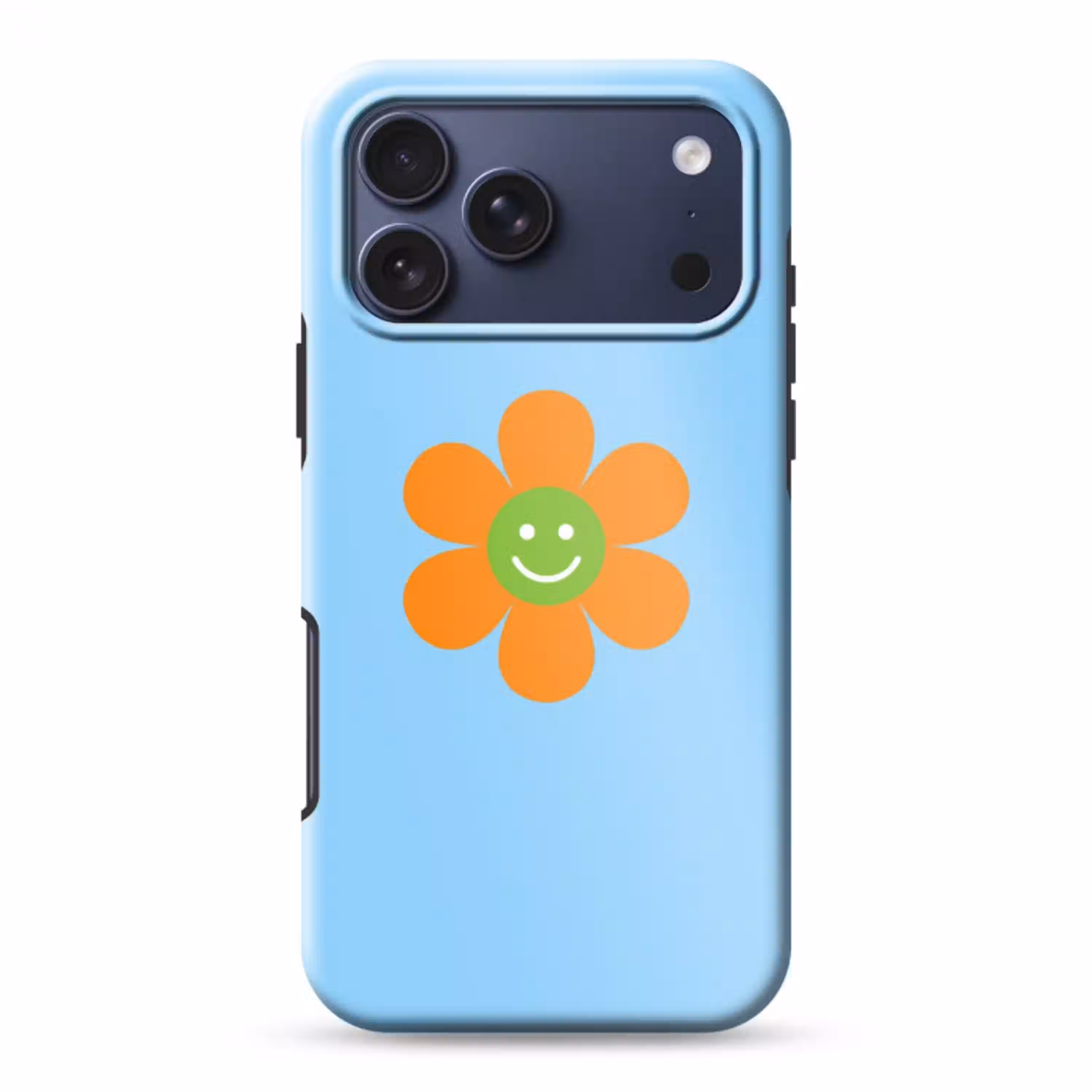 Bloem - Smiley - Kleurrijk Toughcase MagSafe Apple iPhone 17 Pro Max klein -3d