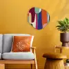 Vormen - Ritmisch - Kleuren - Abstract Wandcirkel Organisch Forex 3mm klein -sfeer4