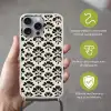 Abstract - Patroon - Zwart Hoesje iPhone 16 Pro Max met koord klein 804 -sfeer2_NL