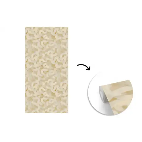 Abstract - Lijnen - Beige fotobehang vinyl groot 64 -3d