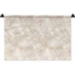 Lichtbeige - Goudbruine Nerven - Marmer Wandkleed katoen klein 269 -zz3d