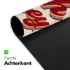 Oh honey - Rood - Schaduw Muismat XXL klein -sfeer2