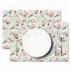 Rozen - Vogels - Pastel - Kleurrijk Placemat vinyl groot 368 -zzsfeer2_Kitchenyeah-website