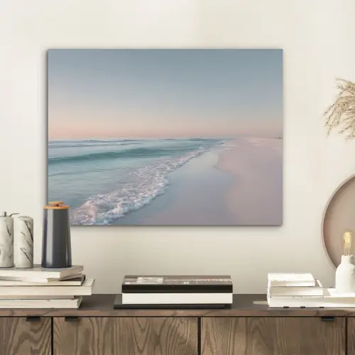 Kustlijn - Pastel - water PET vilt klein -sfeer1