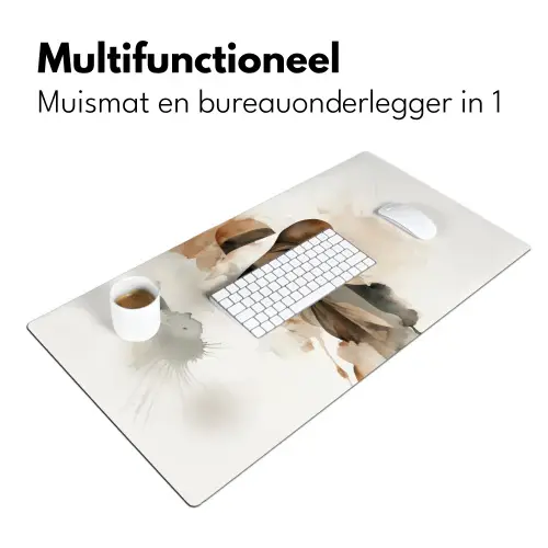 Mysterieus - Vrouw - Sepia Muismat XXL klein -sfeer4