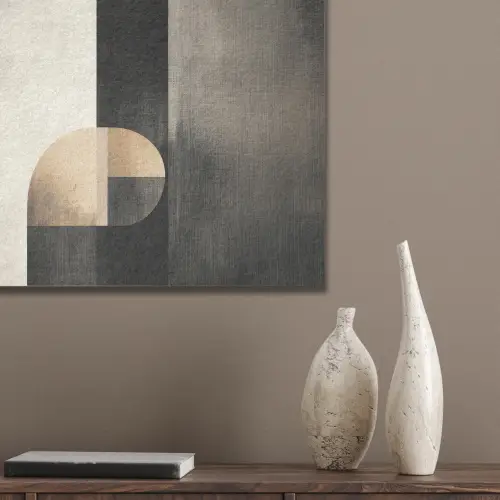 Vormen - Modern - Zwart PET vilt klein -sfeer6_closeup