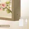 Takken - Bloemen - Vogeltjes - Roze Light Box met batterij (Wandlamp) middel -USP_websiteoplaadbaarNL