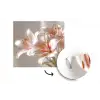 Lelies - Meeldraden - Roze - Wazig fotobehang vinyl groot -3d