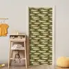 Vis - Patroon - Groen deurposter klein 289 -sfeer4
