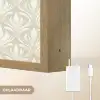 Barok - Patroon - Beige Light Box met batterij (Wandlamp) middel 907 -USP_websiteoplaadbaarNL
