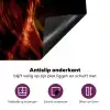 Schotse hooglander - Koe - Hoorns - Portret - Dieren Inductie beschermer vinyl 3mm klein -zzzzzzz-cc-onderkant