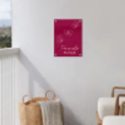 Favoriete plekje met Vlinders tuinposter los doek klein -sfeer8