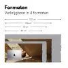 Glas - Ijskoffie - Schaduw - Bruin Muismat XXL klein -sfeer5