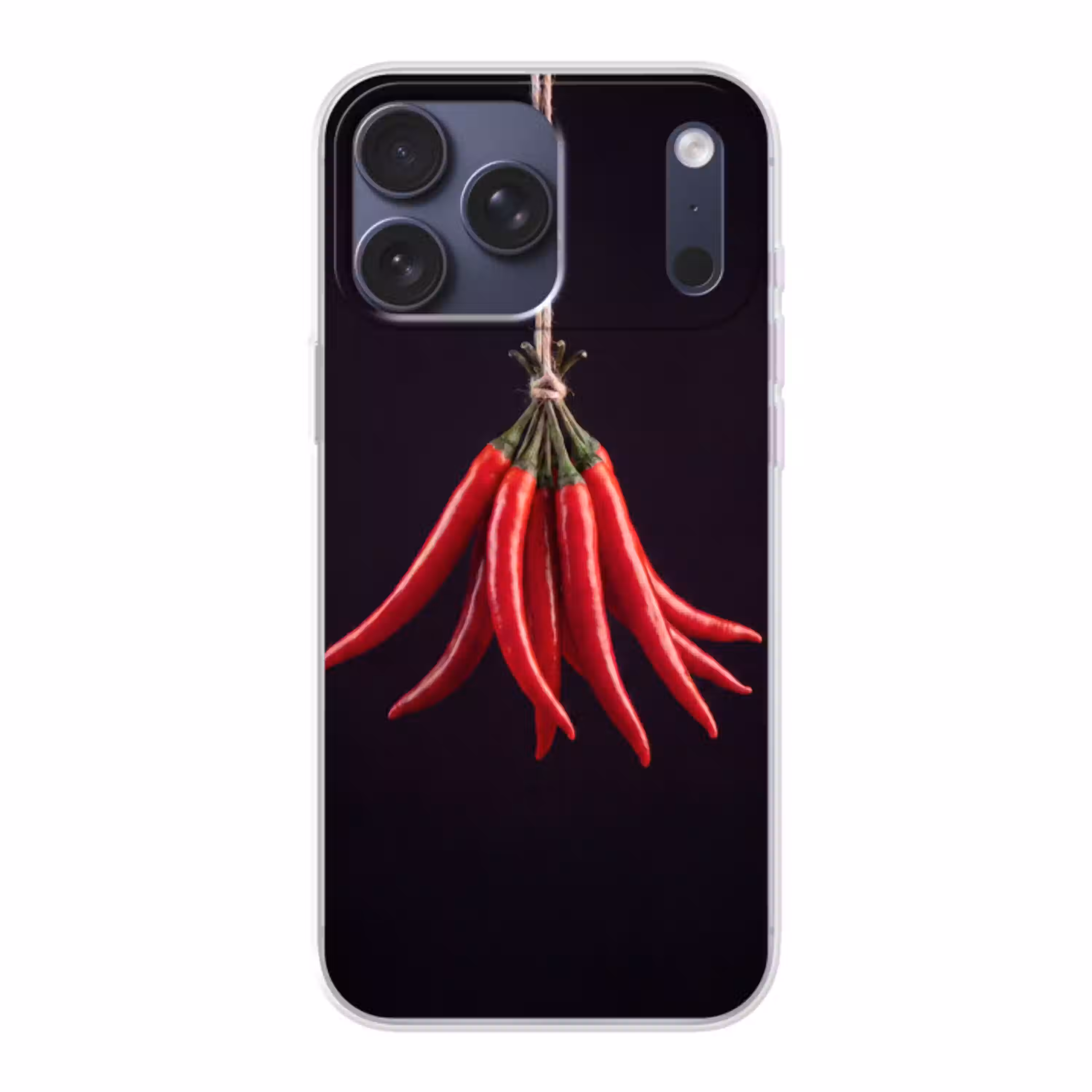 Rode peper - Eten Telefoonhoesje iPhone 17 Pro Max klein -3d