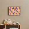 Smileys - Kleurrijk - Hartjes Light Box met batterij (Wandlamp kind) middel -sfeer2_kind