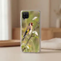 Putter - Bloesem - Lente - Natuur - Kleurrijk Telefoonhoesje Samsung Galaxy A12 klein -sfeer2