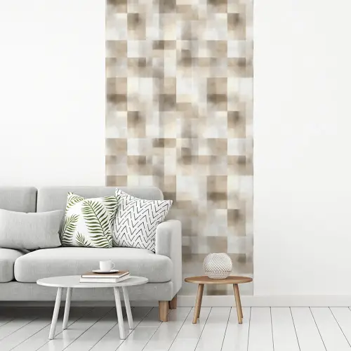 Textuur - Linnen - Beige fotobehang vinyl groot 64 -woonkamer