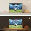 Voetbal - Stadion - Bal - Jongens Light Box met batterij (Wandlamp kind) middel -sfeer3_kind