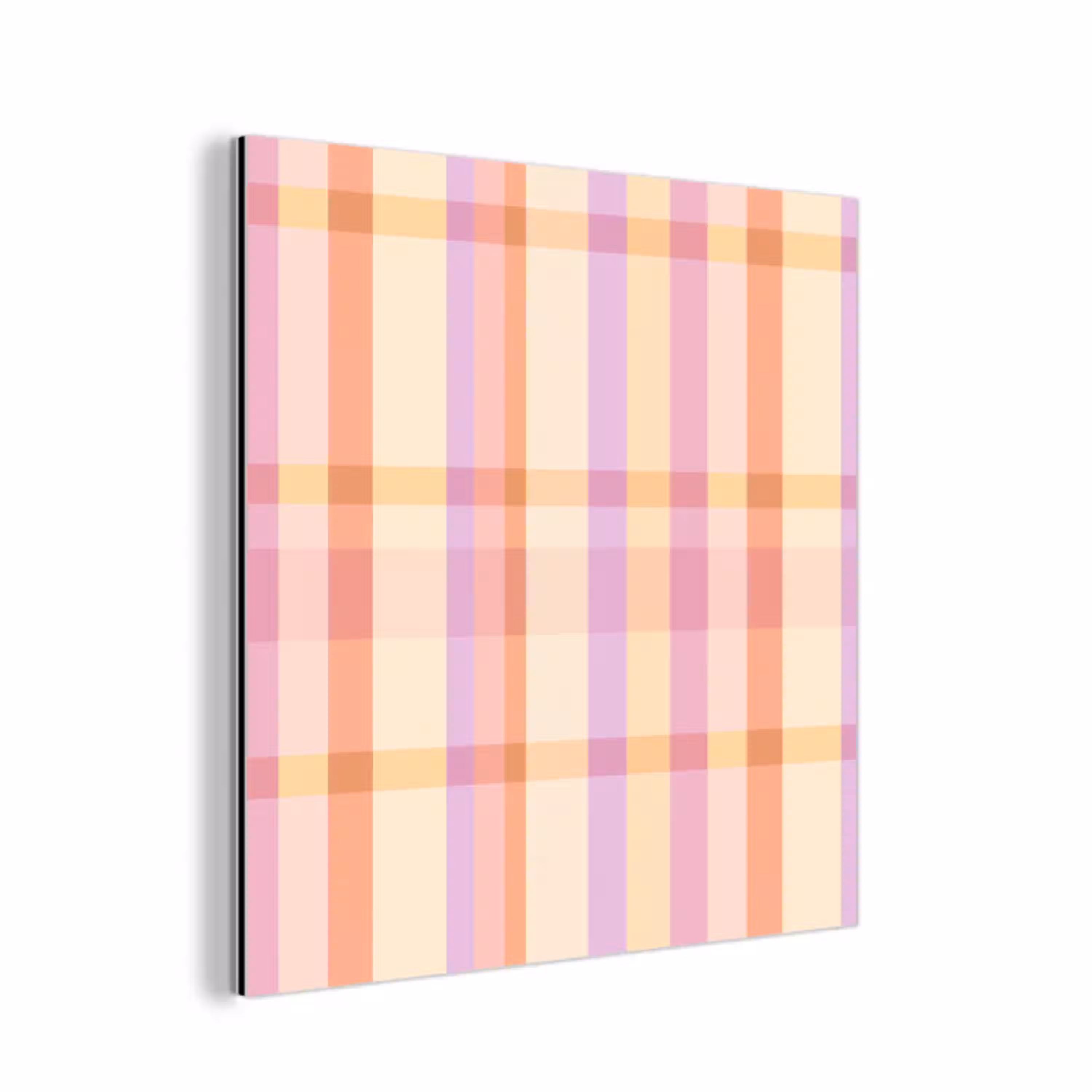 Pastel - uitpatroon - Geometrisch aluminium wit klein 46 -3d