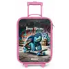 Skater schildpad Kinderkoffer - Roze klein -zz3dotto