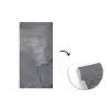 Beton - Zwart - Scheur fotobehang vinyl groot -3d