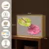 Planten - Anthurium - Groen - Roze Light Box met batterij (Wandlamp) middel -USP_websiteoverzichtNL