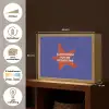Slow down you're doing fine - Ster - Blauw Light Box met batterij (Wandlamp) middel -USP_websiteoverzichtNL
