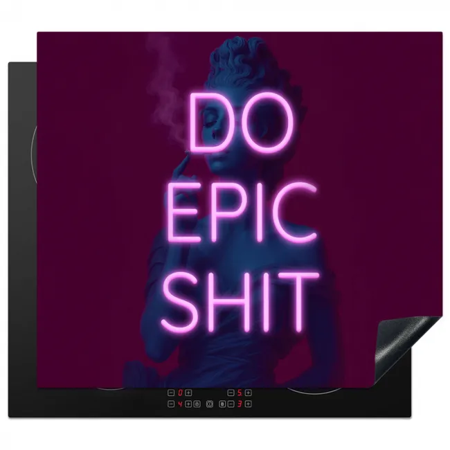 Inductie beschermer - Buste - Neon - LED - Letters