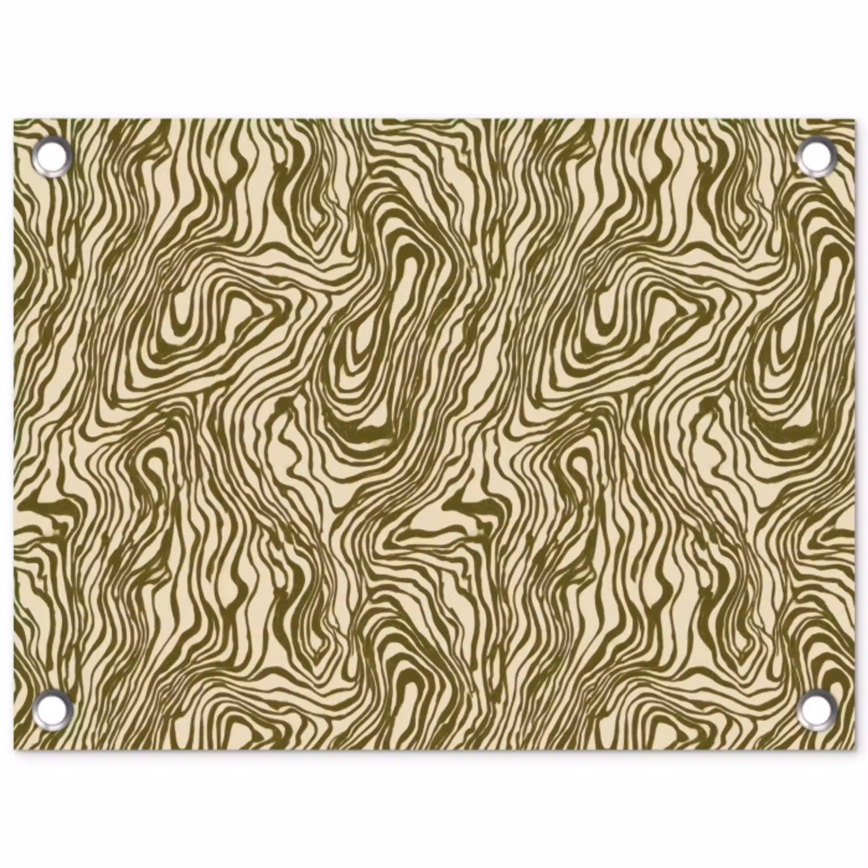 Abstract - Marmer - Groen tuinposter los doek klein 239 -3d