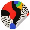 Abstract - Vormen - Kleuren - Stippen Wandcirkel behangsticker klein -3d