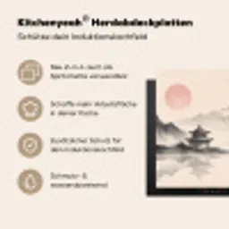 Zon - Japans - Traditioneel Inductie beschemer met haakjes klein -ky-usp-de