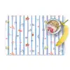 Zee - Sfeer - Strand - Blauw Placemat vinyl groot 368 -zzzproduct_Kitchenyeah-website