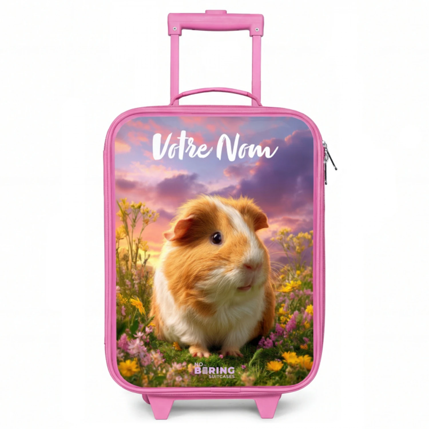 Cavia - Natuur - Dier Kinderkoffer - Roze klein -3d