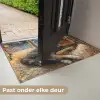 Kat - Kerst - Winter - Dier Deurmat klein -USP_NL