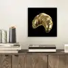 Croissant - Brood - Goud - Zwart aluminium wit klein -sfeer1