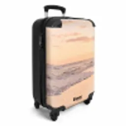 Strand - Branding - Wolken NBS - Handbagage koffer - Volwassenen Unisex middel -productfoto_3d