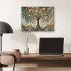 Levensboom - Boom - Abstract - Modern PET vilt klein -sfeer5