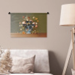 Bloem - Quote - Vintage - Art Wandkleed katoen klein -sfeer4